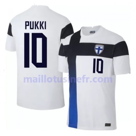 Maillot de Foot Finlande Teemu Pukki 10 Domicile UEFA EURO 2020 Maillot de Foot Finlande Teemu Pukki 10 Domicile UEFA EURO 2020